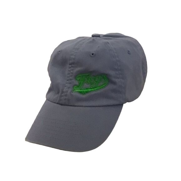 Puerto Vallarta Light Blue & Green Frogs Baseball Hat - Picture 1 of 16